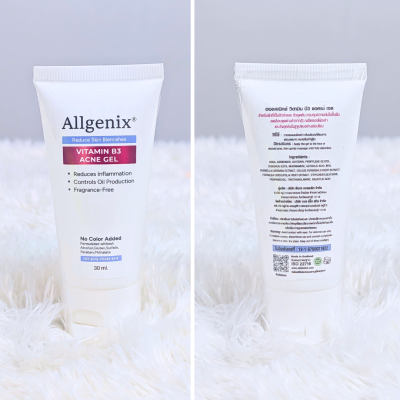 เจลวิตามินบี 3 ลดสิว