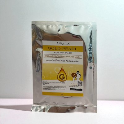 Gold Pearl Peel Off Mask Powder