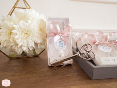 Heart shape key opener