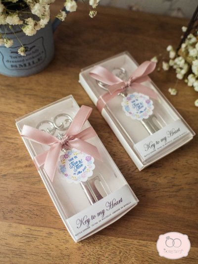 Heart shape key opener