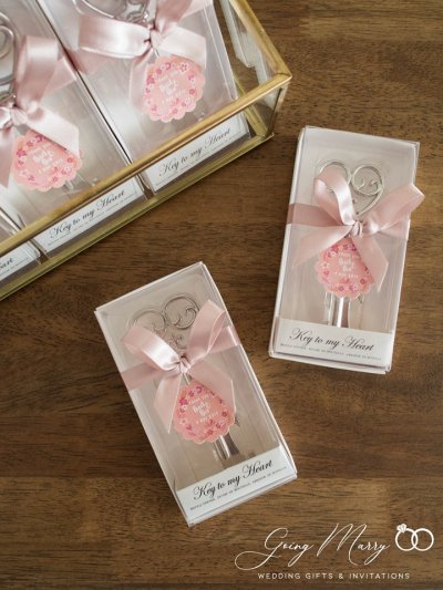 Heart shape key opener