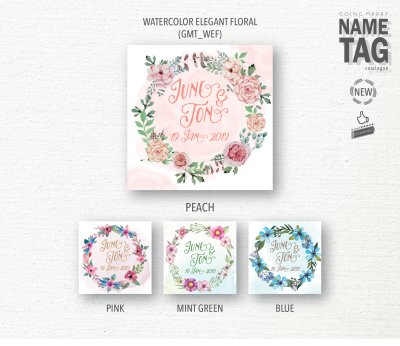 Name tag catalog - แบบป้ายชื่อของชำร่วย