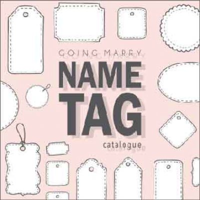 Name tag catalog - แบบป้ายชื่อของชำร่วย