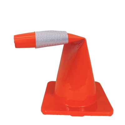 กรวยจราจร PVC ความสูง 70 ซม สีส้ม