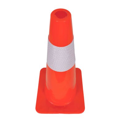 กรวยจราจร PVC ความสูง 70 ซม สีส้ม