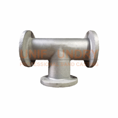 3WAY PIPE Material FC250 Weight 48 Kg.