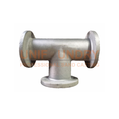 3WAY PIPE Material FC250 Weight 48 Kg.