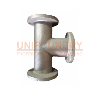 3WAY PIPE Material FC250 Weight 48 Kg.