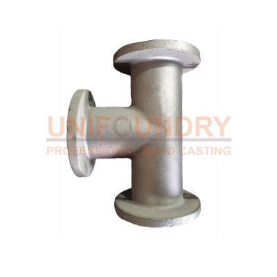 3WAY PIPE Material FC250 Weight 48 Kg.