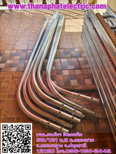 เสาไฟฟ้าถนนชุบกัลวาไนซ์