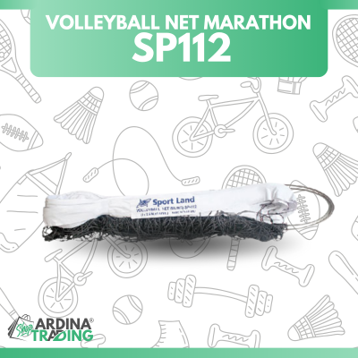 (ของแท้ 100%) SPORT LAND ตาข่ายวอลเลย์บอล รุ่น SP112 (ไนลอน)