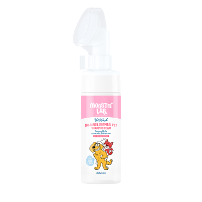 NO-RINSE OATMEAL PET SHAMPOO FOAM