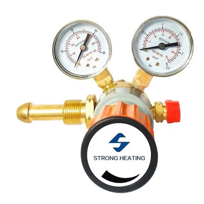 Brass Regulators - Gas Regulators - Single Stage - Red Handwheel