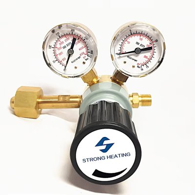Brass Regulators - Gas Regulators - Single Stage - Black Handwheel