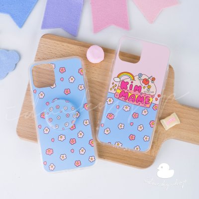 เคสซิลิโคนสกรีนหลังทึบ