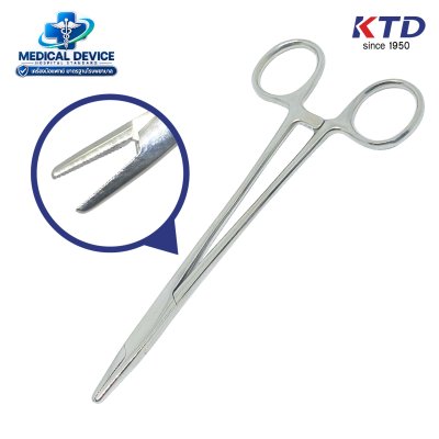 คีมจับเข็ม (Mayo Hegar Needle Holder)