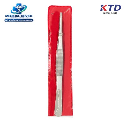 ปากคีบทางการแพทย์  แบบมีเขี้ยว (Tissue forceps)
