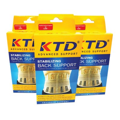 KTD ADVANCE SUPPORT Stabikizing Back Support ขนาด: M/L/XL