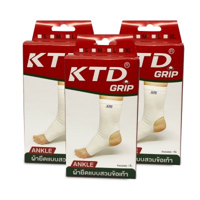 KTD GRIP ANKLE กล่องแพคเดี่ยว ขนาด: S/M/L/XL