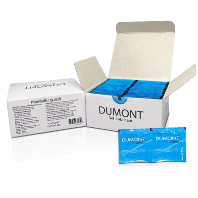 Dumont Gel Lubricant ขนาดบรรจุ: 50 ชิ้น ขนาดซอง : 5 กรัม