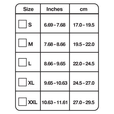 KTD ANKLE SUPPORT ขนาด : S/M/L/XL/XXL