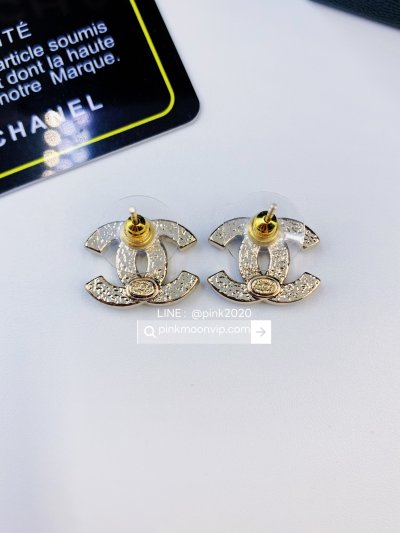 E0003 ต่างหู Cha เพชร 1.5cm.