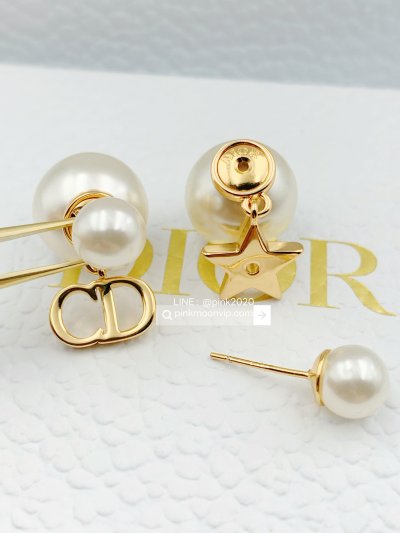 VP0055ทอง ต่างหู Di แป้นมุก