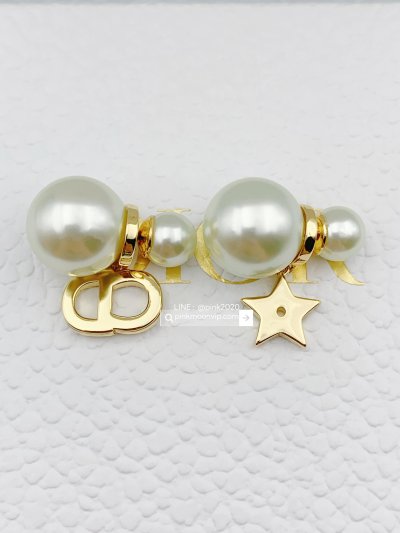 VP0056ทอง ต่างหู Di แป้นมุก