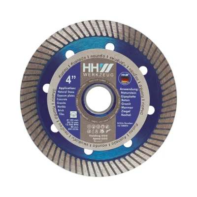 HHW ใบตัดเพชรเทอร์โบ ฟาสท์คัท / DIAMOND CUTTING DISC FAST CUT TURBO