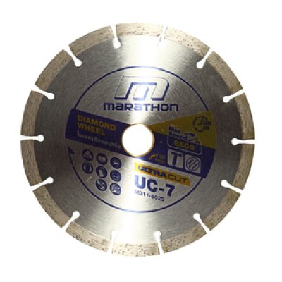 MARATHON UC-7 ใบเพชรตัดคอนกรีต 7" 180X2.3X25.4MM