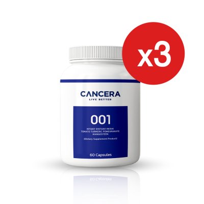 (1 กระปุก 60 แคปซูล) CANCERA 001 สารสกัดเห็ดไมตาเกะ