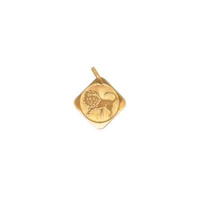 Lion Plate Pendant