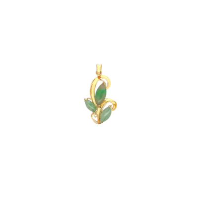 Jade Leaf Pendant