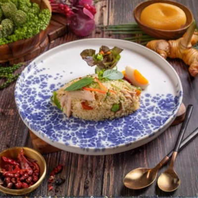 Chicken Green Curry Fried Rice