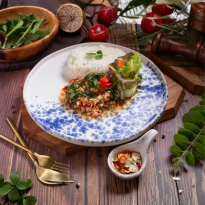 Holy Basil with Rice