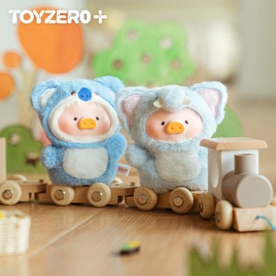 LULU THE PIGGY Animal Party Puppet Show กล่องสุ่มตุ๊กตานิ้ว พวงกุญแจ Art Toy ของแท้