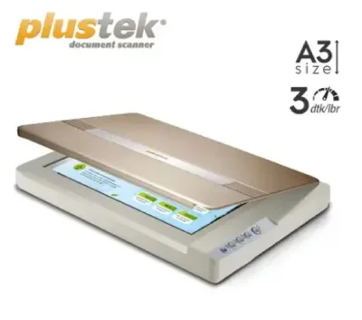 PLUSTEK Scanner Plustek OpticSlim 1680 - 3 Detik/lembar (A3)