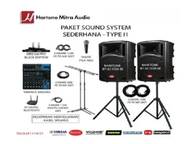 PAKET SOUND SYSTEM YAMAHA PREMIUM - TYPE U