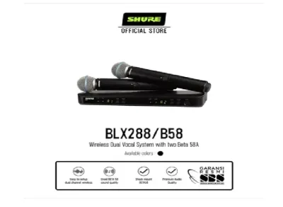 SHURE BLX288A/B58