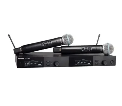 Shure SLXD24D/SM58 Dual channel Digital wireless Mic