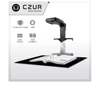 Scanner Buku CZUR ET18 Pro - 1,5 Detik/halaman (A3)