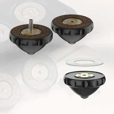 Audio Bastion ISOLATION DAMPER - BLACK POINT (Set for 4 pcs) M3/M4/M6 รองเครื่องเสียง รองลำโพง