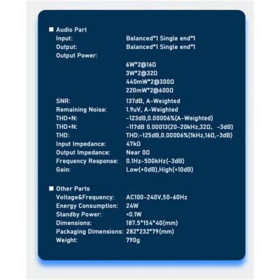 SMSL SH-9 AMP ตั้งโต๊ะระดับ Hi-Res รองรับ THX