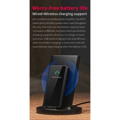 FiiO BTR7 Bluetooth DAC/AMP พกพา รองรับ MQA