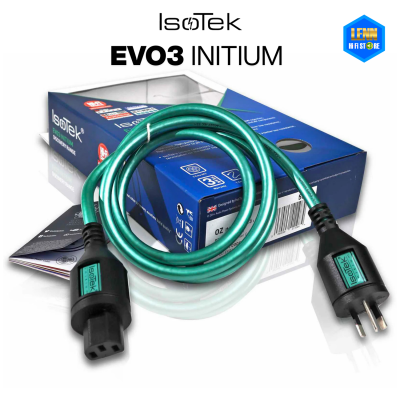 IsoTek : EVO3 INITIUM Power Cable สายไฟเครื่องเสียง / LennShop LennHiFiStore