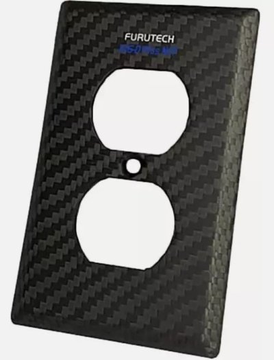 FURUTECH Outlet cover 106-D Plus NCF - NCF Damper and EMC Neutralizing Outlet Cover