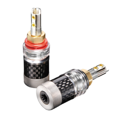 FURUTECH FT-816(R) - Furutech Carbon Finished Speaker Binding Posts (2pcs/set)