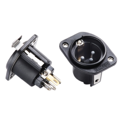 FURUTECH FT-785M(R) - Solder XLR Male Sockets