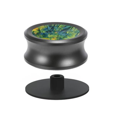 Audio Bastion Vinyl Record Weight Stabilizer with Protective Pad for All EP and LP Records
