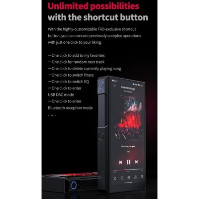 FiiO M11 PLUS ESS DAP พกพาแห่งยุครองรับ MQA
